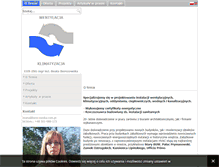 Tablet Screenshot of berezowska.com.pl